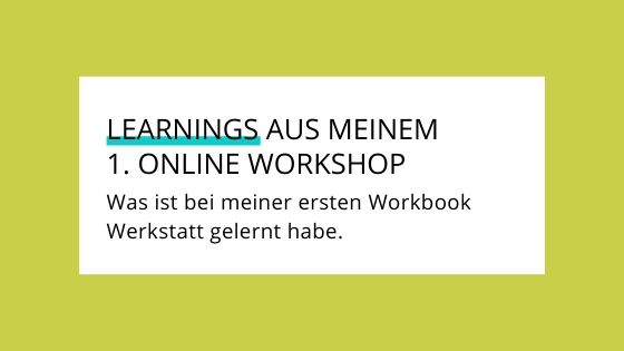 Erfahrungsbericht Online-Workshop