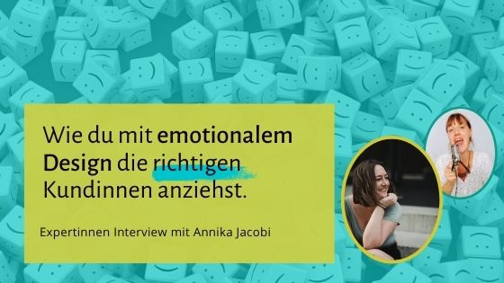 Emotionales Design Expertinnen Interview mit Annika Jacobi