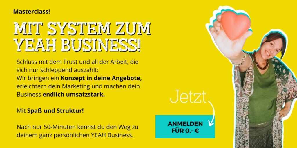 Masterclass für Coaches Angebote mit System