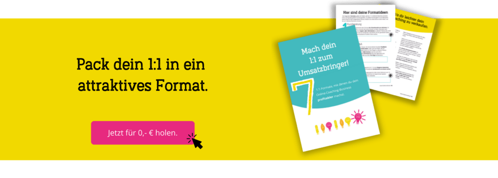 Freebie Formatideen 1zu1